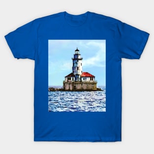 Chicago IL - Chicago Harbor Light T-Shirt